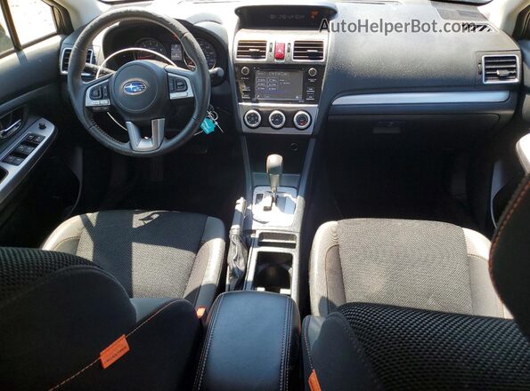 JF2GPABC4HH249746 2017 SUBARU CROSSTREK Black Dashboard view