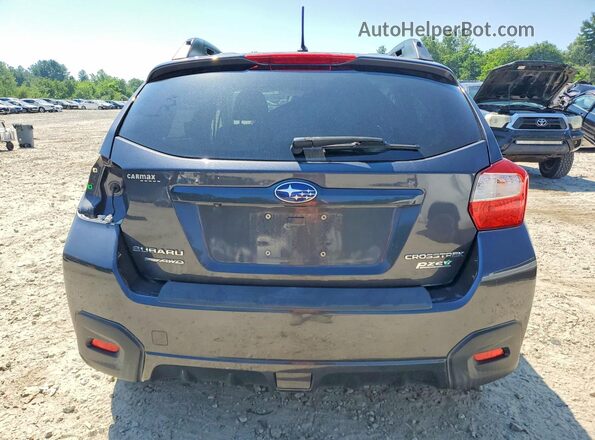 JF2GPABC4HH249746 2017 SUBARU CROSSTREK Black Rear view