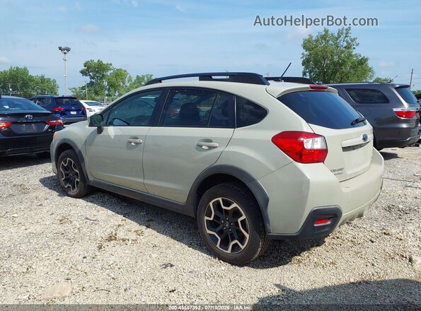 JF2GPABC5G8341415 2016 SUBARU CROSSTREK Green Հետևի ձախ
