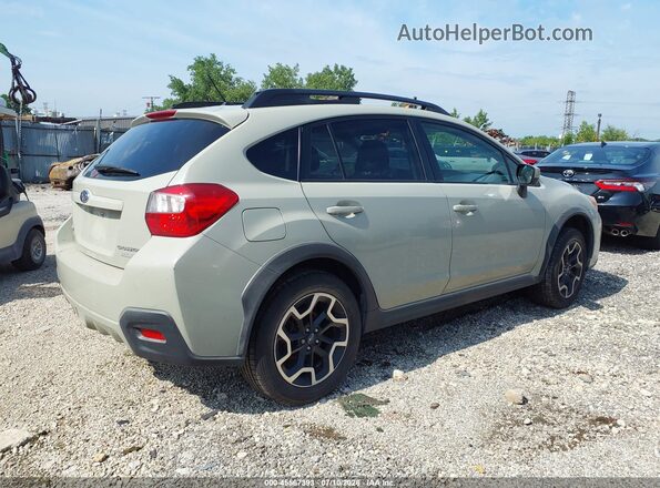 JF2GPABC5G8341415 2016 SUBARU CROSSTREK Green Հետևի աջ
