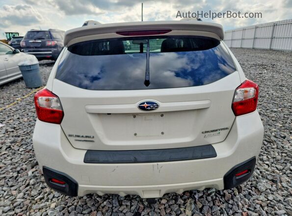 JF2GPABC5G9315987 2016 SUBARU CROSSTREK White Вид ззаду