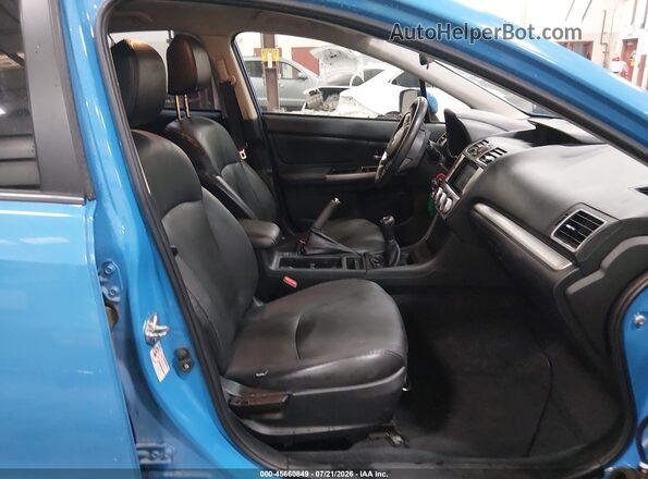 JF2GPABC5GG209731 2016 SUBARU CROSSTREK Синий Вид салона спереди