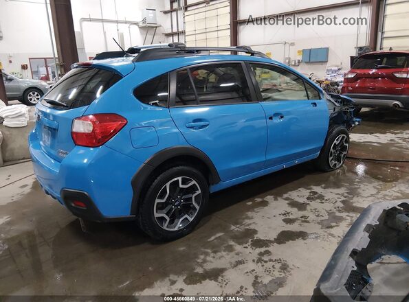JF2GPABC5GG209731 2016 SUBARU CROSSTREK Синий Задняя правая четверть