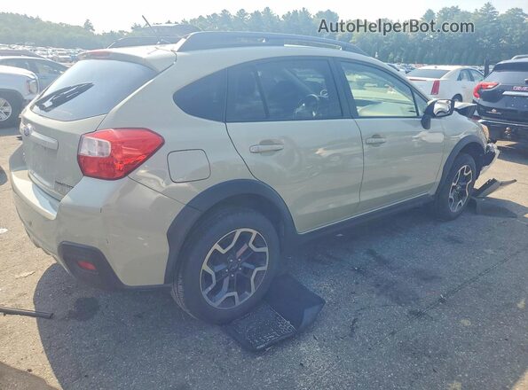 JF2GPABC5H8221826 2017 SUBARU CROSSTREK Beige Задня права чверть