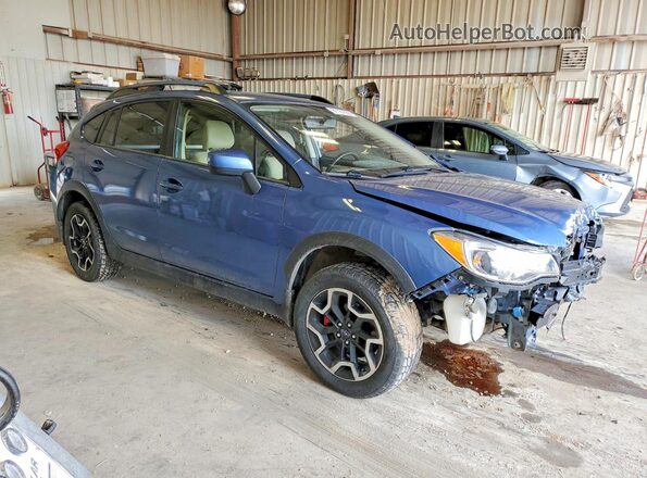 JF2GPABC5H8271075 2017 SUBARU CROSSTREK Blue წინა მარჯვენა