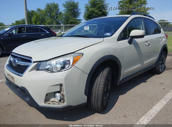 JF2GPABC6G8207352 2016 SUBARU CROSSTREK Tan Widok zestawu wskaźników