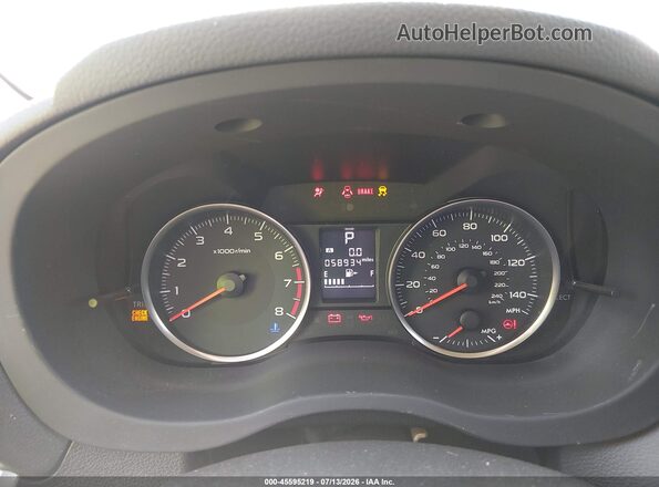 JF2GPABC6G8207352 2016 SUBARU CROSSTREK Tan Widok tylnych siedzeń