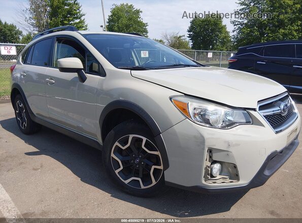 JF2GPABC6G8207352 2016 SUBARU CROSSTREK Tan Widok wnętrza z tyłu