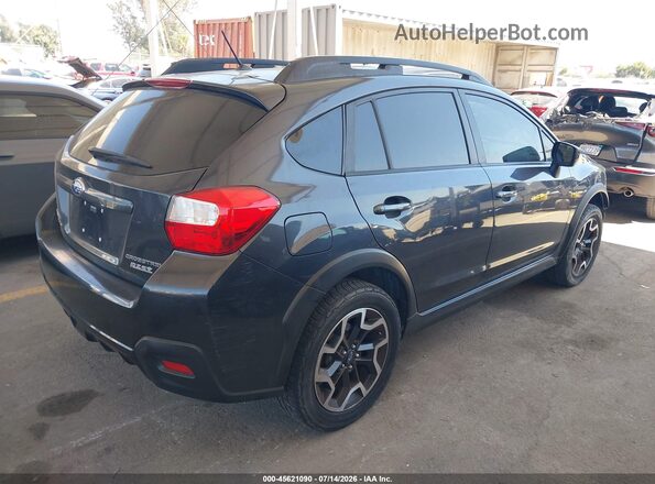 JF2GPABC6G8221350 2016 SUBARU CROSSTREK Black Tył prawy