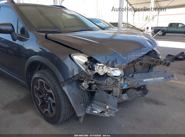 JF2GPABC6G8221350 2016 SUBARU CROSSTREK Black Widok wnętrza z tyłu