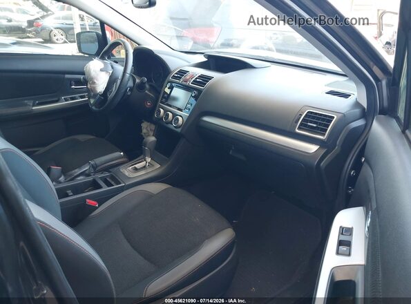 JF2GPABC6G8221350 2016 SUBARU CROSSTREK Black Widok wnętrza z przodu