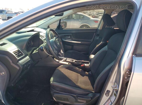 JF2GPABC6G8254381 2016 SUBARU CROSSTREK Silver Vista interior delantera