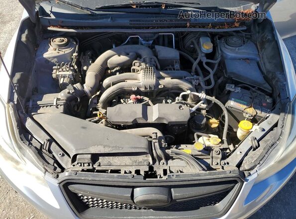 JF2GPABC6G8254381 2016 SUBARU CROSSTREK Silver Vista del compartimento del motor