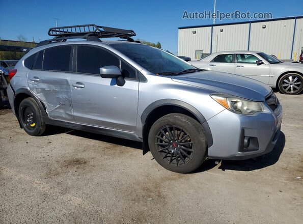 JF2GPABC6G8254381 2016 SUBARU CROSSTREK Silver Delantero derecho