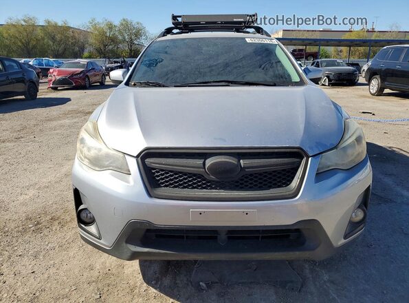 JF2GPABC6G8254381 2016 SUBARU CROSSTREK Silver Vista frontal