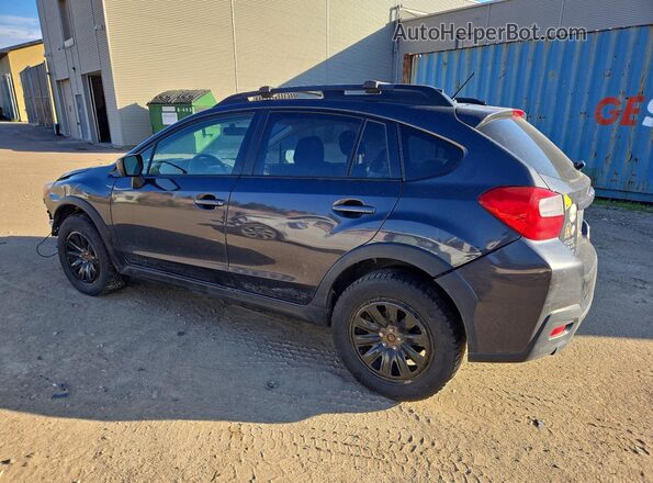 JF2GPABC6G8302705 2016 SUBARU CROSSTREK Charcoal Tył lewy