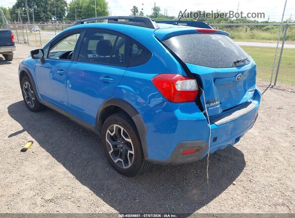JF2GPABC6G8306978 2016 SUBARU CROSSTREK Light Blue Հետևի ձախ