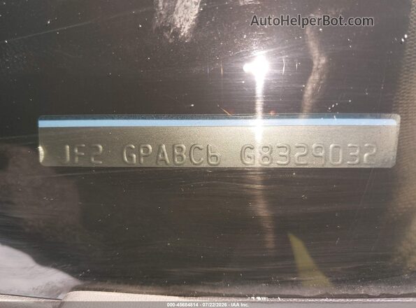 JF2GPABC6G8329032 2016 SUBARU CROSSTREK Light Blue ძრავის განყოფილების ხედი