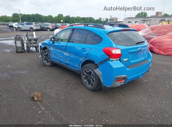 JF2GPABC6G8329032 2016 SUBARU CROSSTREK Light Blue უკანა მარცხენა