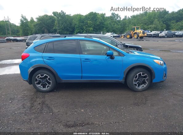 JF2GPABC6G8329032 2016 SUBARU CROSSTREK Light Blue უკანა სალონის ხედი