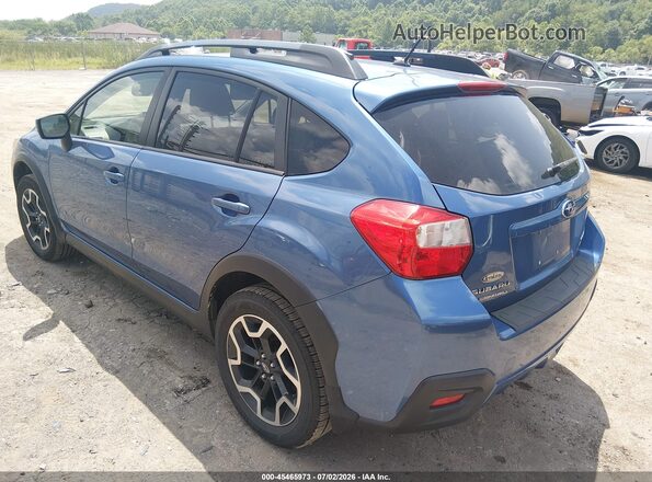 JF2GPABC6H8262966 2017 SUBARU CROSSTREK Blue Rear left