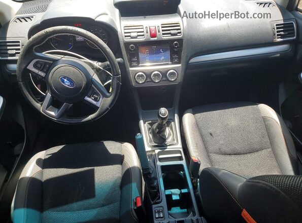 JF2GPABC6HG211151 2017 SUBARU CROSSTREK Silver წინა პანელის ხედი