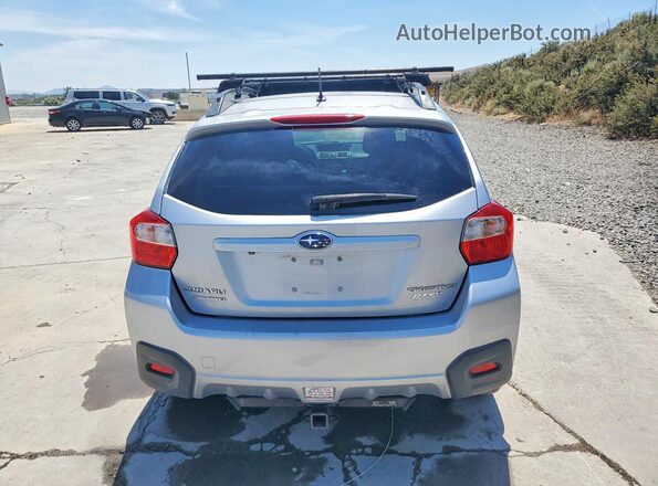JF2GPABC6HG211151 2017 SUBARU CROSSTREK Silver უკანა ხედი