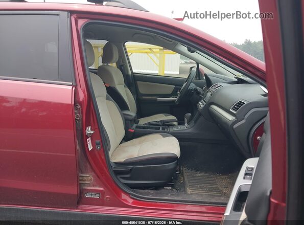 JF2GPABC7G8204041 2016 SUBARU CROSSTREK Red Vista interior delantera