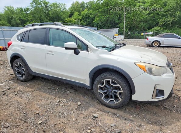 JF2GPABC7G8273554 2016 SUBARU CROSSTREK Белый Передняя правая четверть