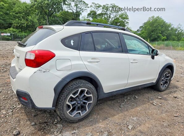 JF2GPABC7G8273554 2016 SUBARU CROSSTREK Белый Задняя правая четверть