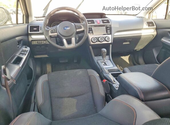 JF2GPABC7G8308609 2016 SUBARU CROSSTREK Beige Вид панелі приладів