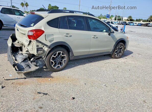 JF2GPABC7G8308609 2016 SUBARU CROSSTREK Beige Задня права чверть