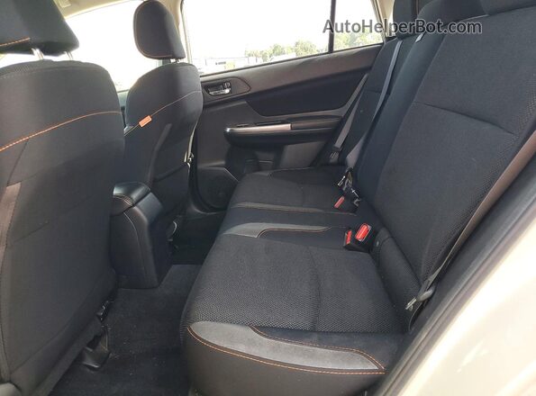 JF2GPABC7G8308609 2016 SUBARU CROSSTREK Beige Вид задньої частини салону