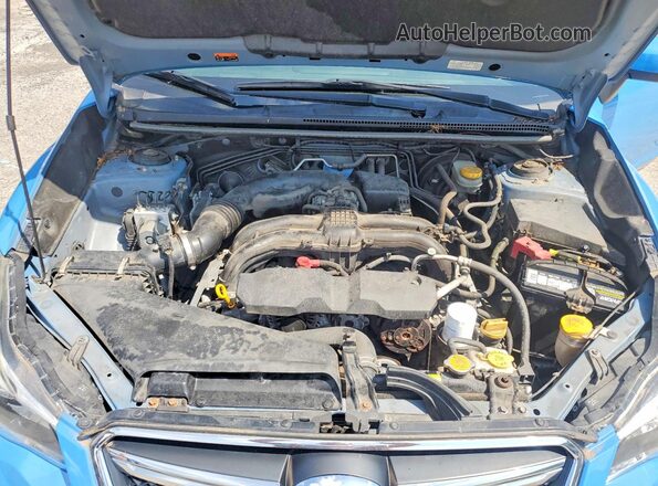 JF2GPABC7H8220127 2017 SUBARU CROSSTREK Blue Вид підкапотного простору