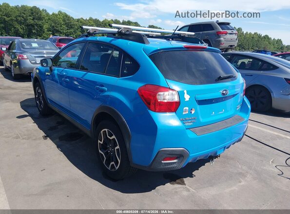 JF2GPABC7H8221634 2017 SUBARU CROSSTREK Light Blue უკანა მარცხენა