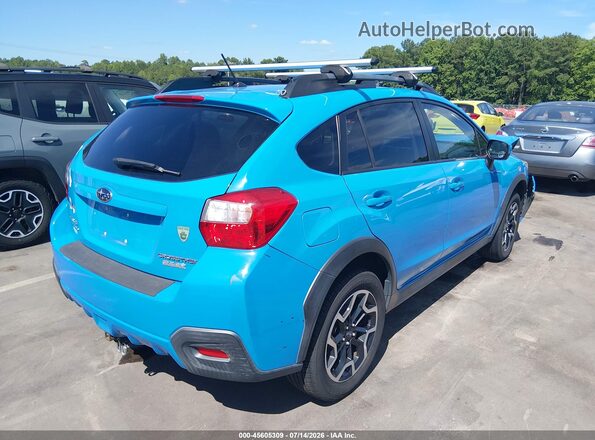 JF2GPABC7H8221634 2017 SUBARU CROSSTREK Light Blue უკანა მარჯვენა