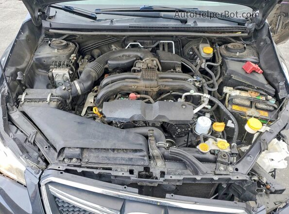 JF2GPABC7H8227160 2017 SUBARU CROSSTREK Charcoal ძრავის განყოფილების ხედი