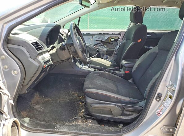 JF2GPABC8G8264412 2016 SUBARU CROSSTREK Silver Front interior view