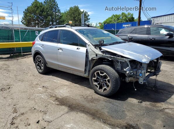 JF2GPABC8G8264412 2016 SUBARU CROSSTREK Silver Front right