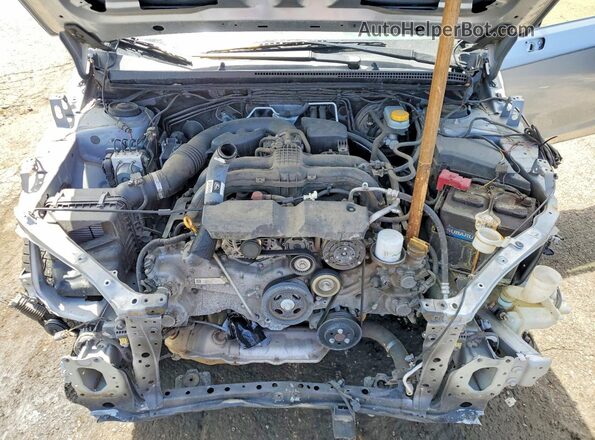 JF2GPABC8G8264412 2016 SUBARU CROSSTREK Silver Rear interior view