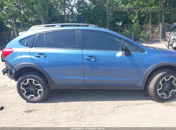 JF2GPABC8G8304312 2016 SUBARU CROSSTREK Blue 360 interior view