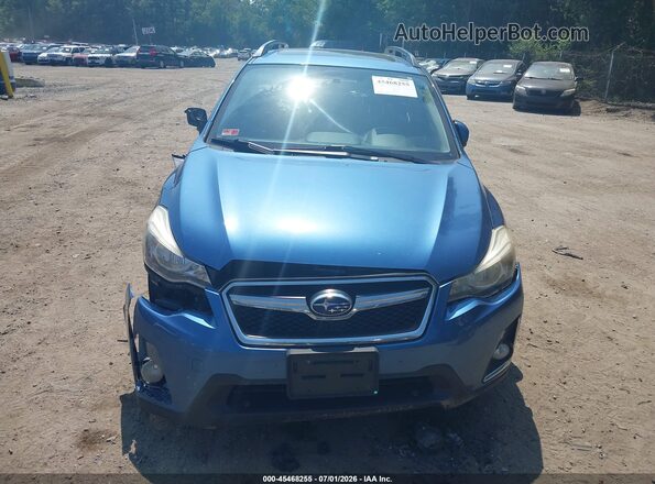 JF2GPABC8G8304312 2016 SUBARU CROSSTREK Blue Rear interior view