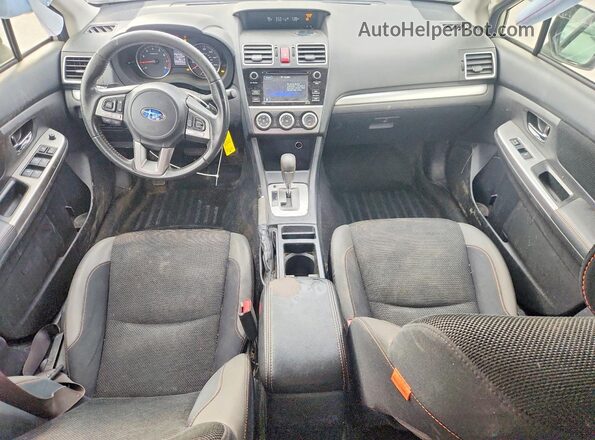 JF2GPABC8H8200517 2017 SUBARU CROSSTREK Бежевый Вид панели приборов