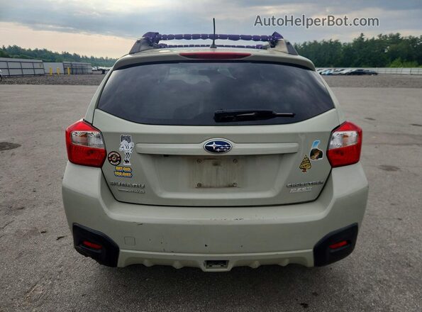 JF2GPABC8H8200517 2017 SUBARU CROSSTREK Бежевый Вид сзади