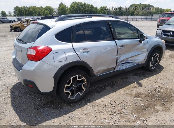 JF2GPABC8HH271698 2017 SUBARU CROSSTREK Silver Задня права чверть