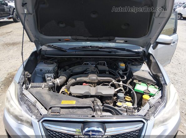JF2GPABC8HH271698 2017 SUBARU CROSSTREK Silver Вид ззаду