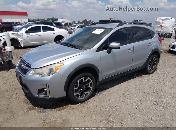JF2GPABC8HH271698 2017 SUBARU CROSSTREK Silver Передня ліва чверть