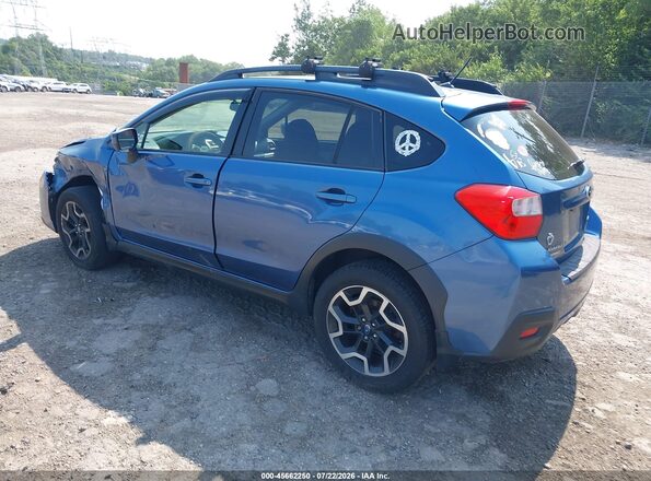 JF2GPABC9G8203294 2016 SUBARU CROSSTREK Blue Trasero izquierdo