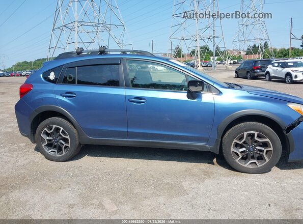 JF2GPABC9G8203294 2016 SUBARU CROSSTREK Blue Vista interior de 360 grados