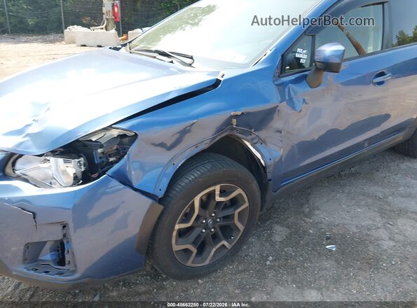 JF2GPABC9G8203294 2016 SUBARU CROSSTREK Blue Vista frontal